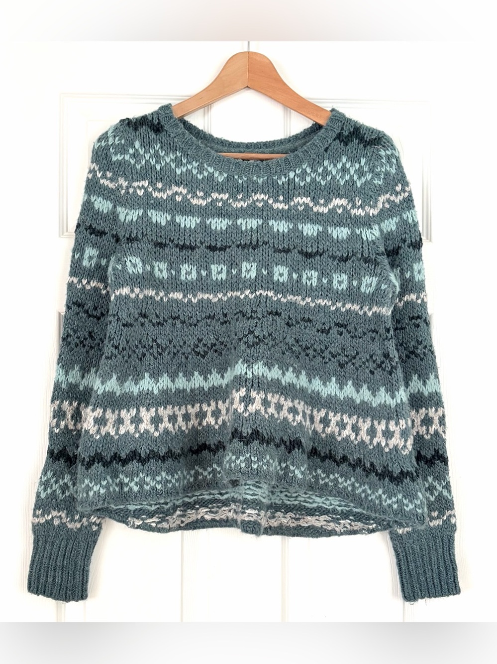 Free People Through The Storm Sweater Size S